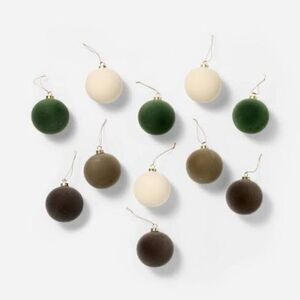 Threshold™ with Studio‎ McGee Velvet Decorative Ornaments  Set of 11 NWT 2024